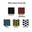 Available Mesh Back Colours