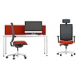 Pledge Kind Mesh Back Task Chair With Height Adjustable Arms