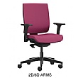 Pledge Kind Medium Back Task Chair 2D/3D Arms