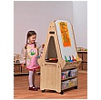 PlayScapes Easel Stand & Storage Trolley & Easel