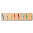 Cloakroom Coat Hangers With 8, 16 or 20 Pegs