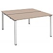 Unity Back to Back 2 Person Compact Bench Desks