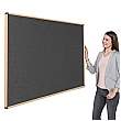 Shield Wood Effect Eco-Colour Noticeboards