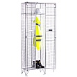 Wire Mesh Personal Effects Lockers