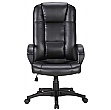 Siento Leather Faced Manager Chair