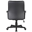 Adept Medium Back Leather Faced Office Chair