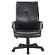 Adept High Back Leather Faced Office Chair