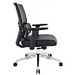 Parity Leather Task Chair - Black