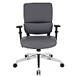 Parity Leather Task Chair - Grey