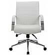 Identity Medium Back Leather Manager Chair