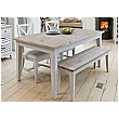 Autograph Solid Wood Rectangular Dining Table