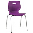 Geo Classroom Chair Purple