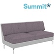 Summit Deco Triple Seat Modular Chair With No Arms