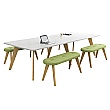 Artemis Compact Boat Shaped Meeting Tables