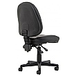 Two Lever Leather Faced Operator Chair