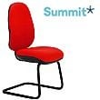Summit Tiverton High Back Cantilever Visitor Chair