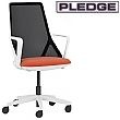 Pledge Cicero High Back White Task Chair