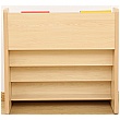 Elegant Low Classroom Book Storage Unit
