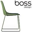 Boss Design Ola Plastic Skid Base Chair