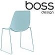 Boss Design Ola Plastic Skid Base Chair