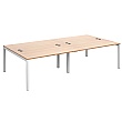 Parallel Double Back to Back Bench Desk
