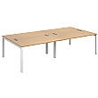 Parallel Double Back to Back Bench Desk