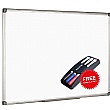 Bi-Office Contract Whiteboards + FREE Pens & Eraser