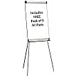 Province A1 Drywip Flipchart Easel With FREE Pads