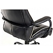 Goliath Duo Bariatric 24 Hour 27 Stone Black Leather Faced Manager Chair