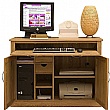 Cavalli Solid Oak Computer Desk Hideaway