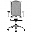 Bestuhl J1 White & Grey Mesh Task Chair