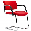 Pledge Arena Square Back Stackable Cantilever Conference Chair