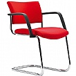Pledge Arena Square Back Cantilever Conference Chair