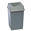 Styleline Square Waste Containers with Lids 132.5L