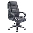Pitch Leather Faced Manager Chair