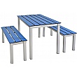 Gopak™ Outdoor Enviro Plus Rectangular Table & Bench Set