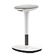 Perch White Sit-Stand Stool