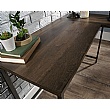 Foundry Industrial Style L Shaped Computer Desk