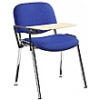 Swift Chrome Chairs With Wooden Writing Tablet