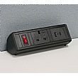 Desktop Power Module with 1 Power Socket with 1 USB A and 1 USB C Fast Charge Sockets