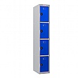 Phoenix PL Series Personal Lockers - 4 Door 1 Column With Combination Lock