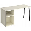 Solis Home Office Desk with Fixed Open Pedestal