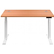 NEXT DAY Commerce II Height Adjustable Rectangular Sit-Stand Desks