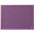 Bi-Office Lavender Notice Board