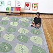 Natural World Large Leaf Placement Carpet