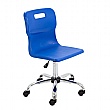 Titan Swivel Chair Blue Senior