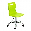 Titan Swivel Chair Lime Senior