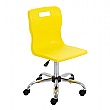 Titan Swivel Chair Yellow Senior