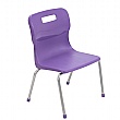 Titan 4 Leg Classroom Chairs Purple (5-7yrs)