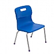 Titan 4 Leg Classroom Chairs Blue (5-7yrs)